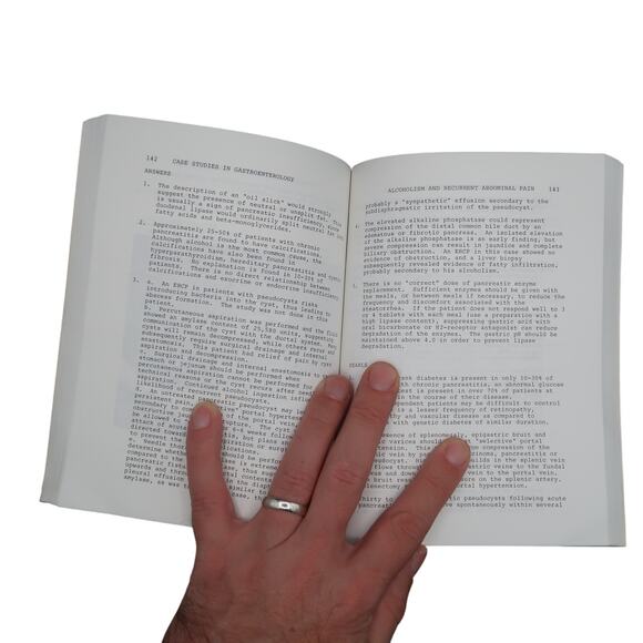 Case Studies in Gastroenterology Book Williams & Wilkins 1989 Vintage Medicine - Picture 7 of 7